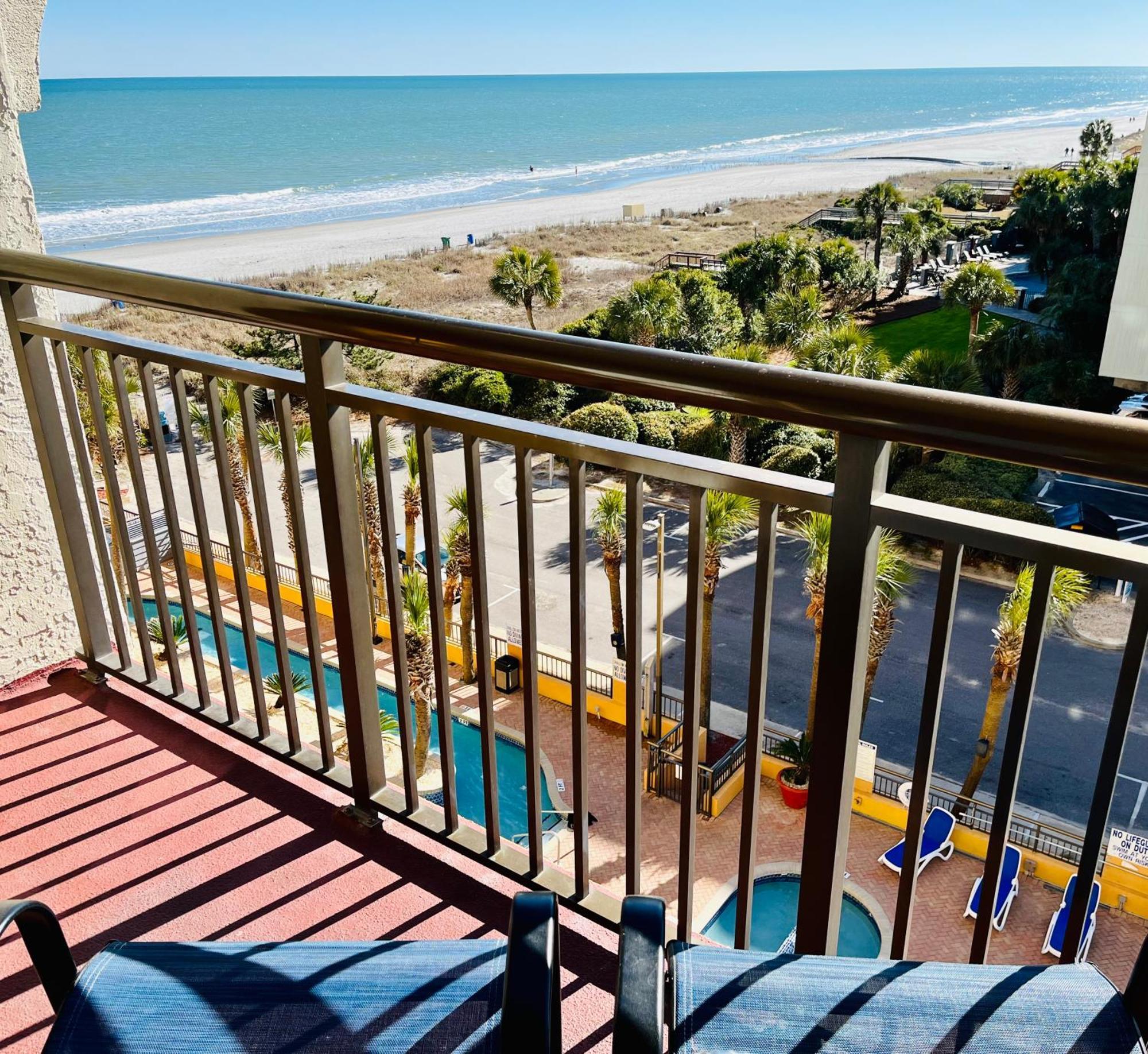 Azure Bliss Oceanfront Condo Sleeps 6 Myrtle Beach Eksteriør billede