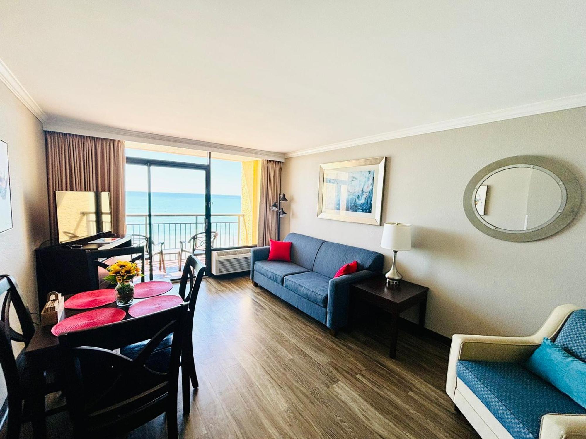 Azure Bliss Oceanfront Condo Sleeps 6 Myrtle Beach Eksteriør billede