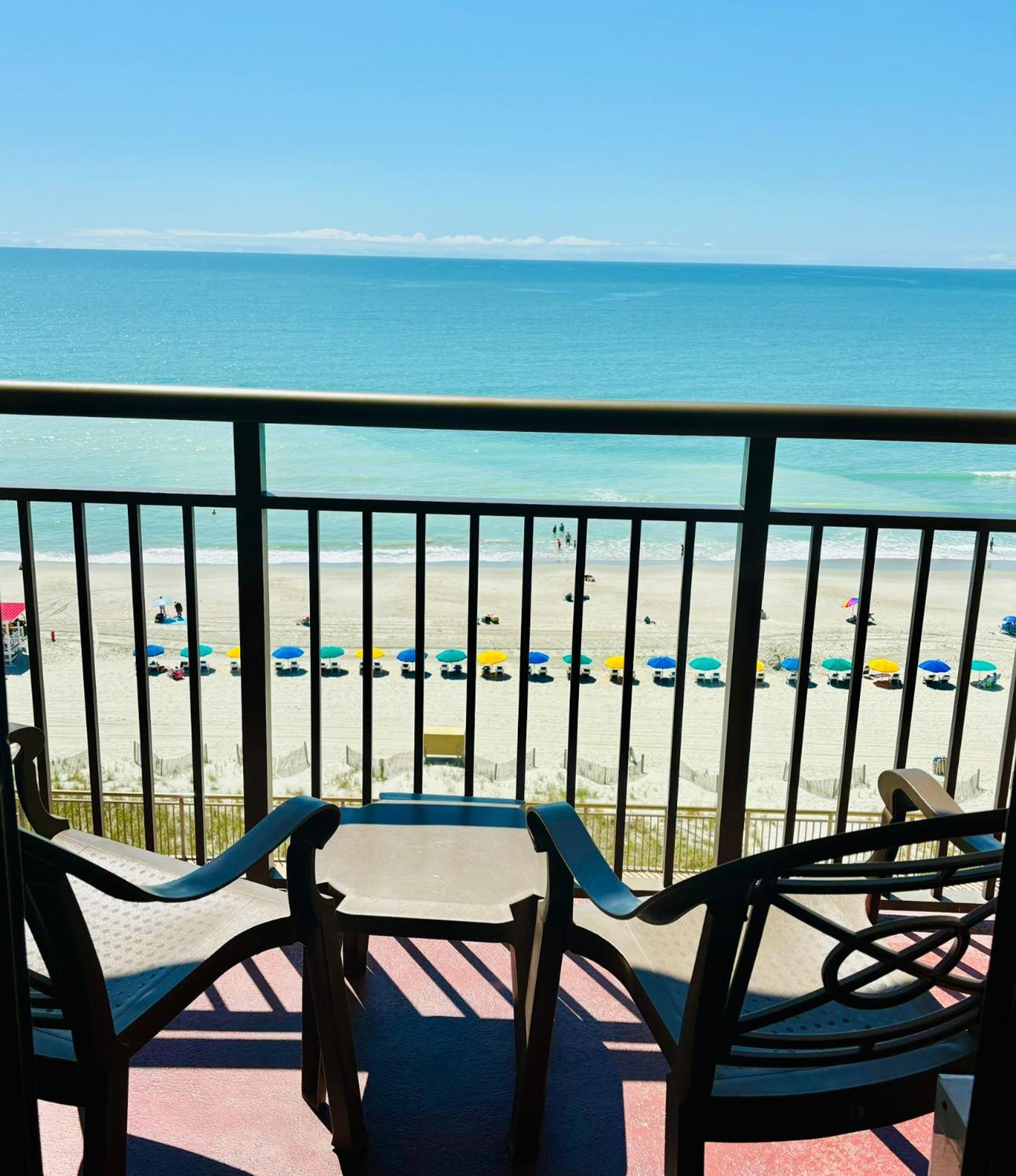 Azure Bliss Oceanfront Condo Sleeps 6 Myrtle Beach Eksteriør billede